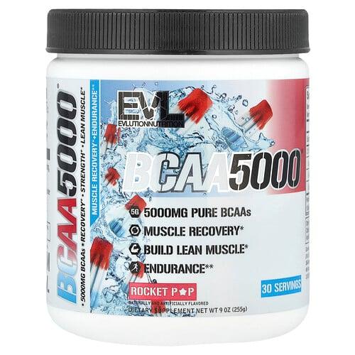 이보루션 뉴트리션 EVLution Nutrition, BCAA5000®, 로켓 팝, 255g(9oz)