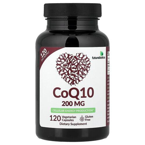 퓨쳐바이오틱스 Futurebiotics, CoQ10, 200mg, 베지 캡슐 120정 상품 이미지