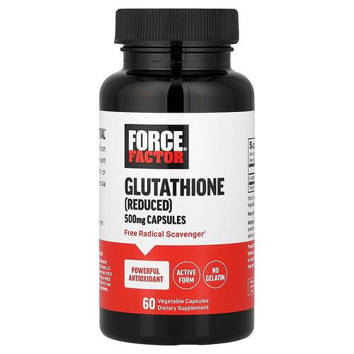 Force Factor, 글루타치온(환원형), 500mg, 베지 캡슐 60정