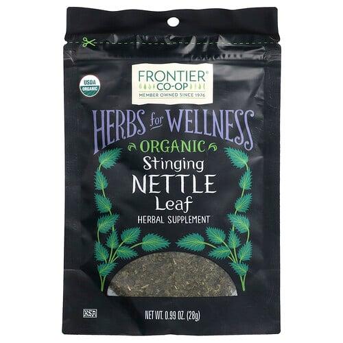 프론티어 코업 Frontier Co-op, 유기농 쐐기풀 잎, 28g(0.99oz)