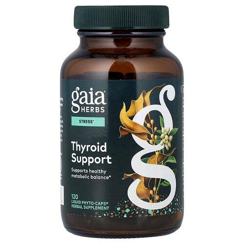 가이아 허브 Gaia Herbs, 갑상선 보충제, Liquid Phyto-Caps® 120정