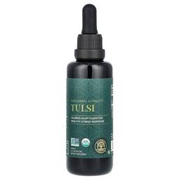 글로벌 힐링 Global Healing, 무가공 허브 추출물, 툴시, 59.2ml(2fl oz)