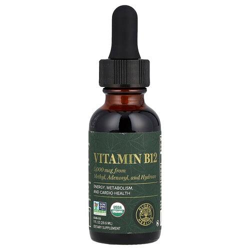 글로벌 힐링 Global Healing, 비타민B12, 5,000mcg, 29.6ml(1fl oz) 상품 이미지