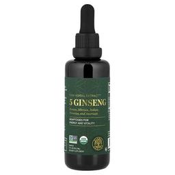 글로벌 힐링 Global Healing, Raw Herbal Extract™, 5 인삼, 59.2ml(2fl oz)