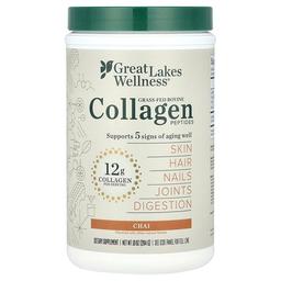 그레잇 레이크 웰니스 Great Lakes Wellness, 목초 사육 우피 콜라겐 펩타이드, 차이, 284g(10oz)