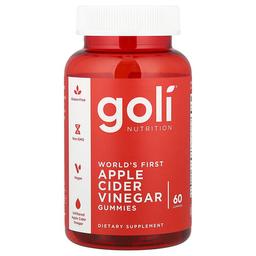 Goli Nutrition, 사과 식초 구미젤리, 60개