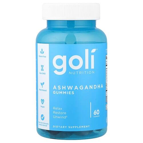 Goli Nutrition, 아슈와간다 구미젤리, 구미젤리 60개