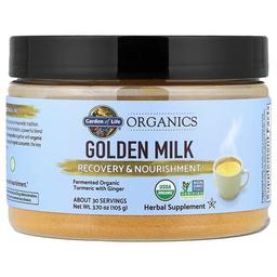 가든 오브 라이프 Garden of Life, Organics, 골든 밀크, 회복 & 영양 공급, 105g(3.7oz)