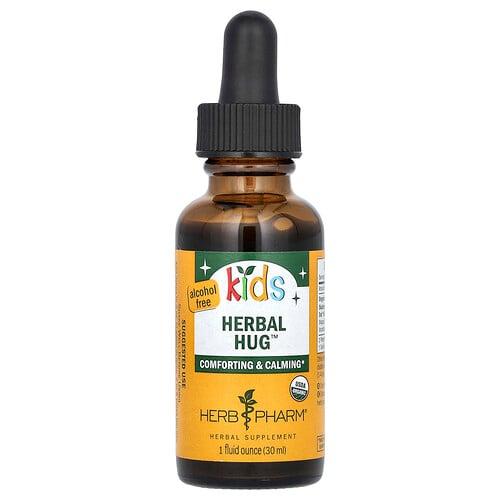 허브 팜 Herb Pharm, 어린이용, Herbal Hug, 알코올 무함유, 1Fluid oz(30ml)