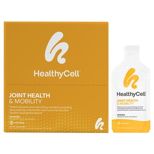 헬시셀 HealthyCell, 관절 건강 및 운동 능력 향상, 오렌지, 젤 팩 30개, 각 25ml(0.84fl oz) 상품 이미지