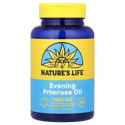 네츄럴 라이프 Nature's Life, 달맞이꽃 오일, 1,300mg, 소프트젤 60정