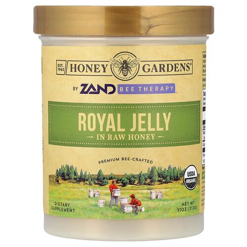 젠드 Zand, 로열젤리, 무가공 꿀 함유, 312g(11oz)