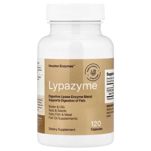 휴스턴 엔자임 Houston Enzymes, Lypazyme, 120 캡슐