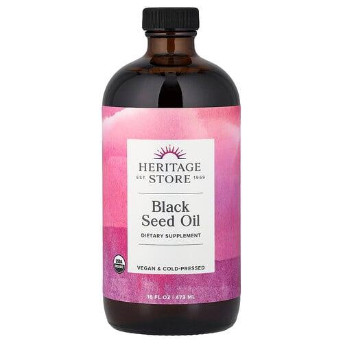 헤리티지 스토어 Heritage Store, 블랙 씨드 오일, 473ml(16fl oz)