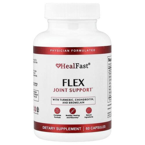HealFast, Flex, 관절 지원, 캡슐 60정