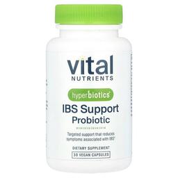 Vital Nutrients, Hyperbiotics®, IBS 보조제 프로바이오틱, 베지 캡슐 30정