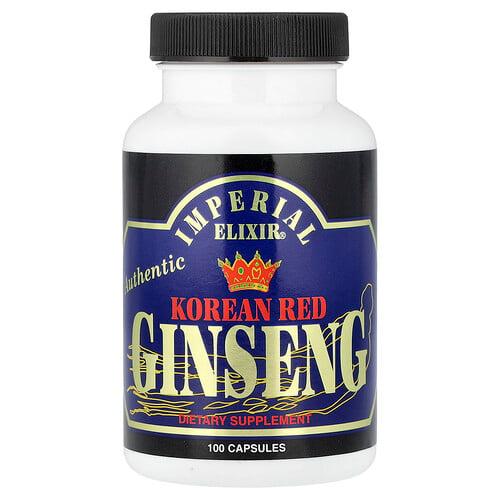 임페리얼 엘리자이어 Imperial Elixir, 한국산 홍삼, 캡슐 100정(캡슐 1정당 300mg) 상품 이미지