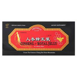 임페리얼 엘리자이어 Imperial Elixir, 인삼 및 로열젤리, 용기 30개, 각 10ml(0.34fl oz)