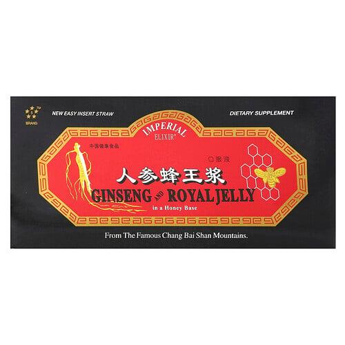 임페리얼 엘리자이어 Imperial Elixir, 인삼 및 로열젤리, 용기 30개, 각 10ml(0.34fl oz) 상품 이미지