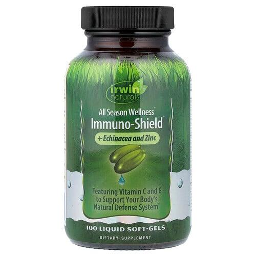 어윈 네츄럴 Irwin Naturals, Immuno-Shield®, 액상 소프트젤 100정