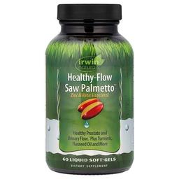 어윈 네츄럴 Irwin Naturals, Healthy-Flow Saw Palmetto™, 액상 소프트젤 60정