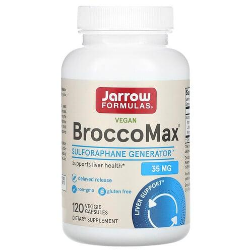 자로우 포뮬라 Jarrow Formulas, 비건 BroccoMax, 베지 캡슐 120정(캡슐 1정당 17.5mg) 상품 이미지