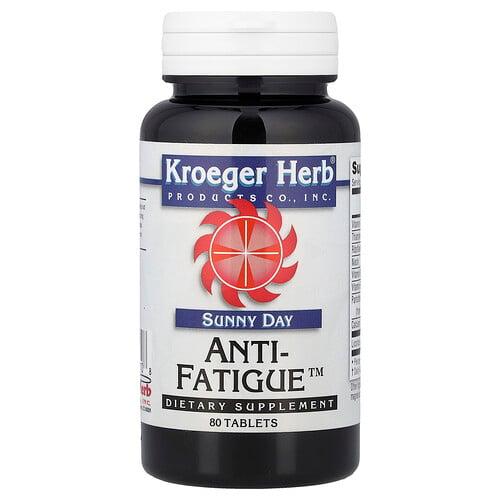 크로거 호스 Kroeger Herb Co, Sunny Day, Anti-Fatigue™, 80정