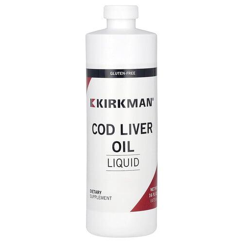 컬크맨 랩 Kirkman Labs, 액상 대구 간유, 473ml(16fl oz) 상품 이미지