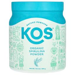 KOS, 유기농 스피룰리나 분말, 381.5g(13.5oz)