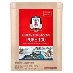 정관장 JungKwanJang, 한국산 홍삼, 퓨어 100, 28개입, 개당 1.5g(0.05oz)