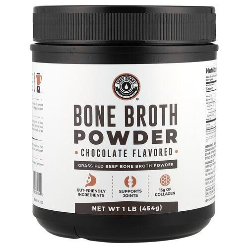 Left Coast Performance, 소뼈 육수 파우더, 초콜릿 맛, 454g(1lb)