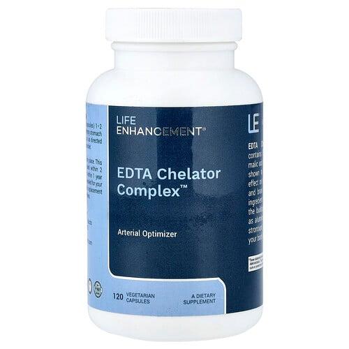 라이프 인헨스먼트 Life Enhancement, EDTA Chelate Complex™, 베지 캡슐 120정