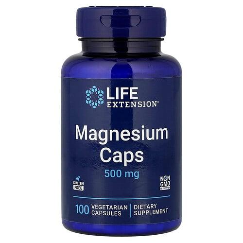 라이프 익스텐션 Life Extension, 마그네슘 캡슐, 500mg, 베지 캡슐 100정 상품 이미지