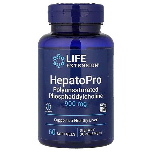 라이프 익스텐션 Life Extension, HepatoPro, 900mg, 소프트젤 60정