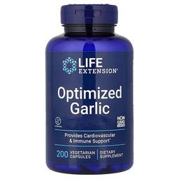 라이프 익스텐션 Life Extension, 옵티마이즈드 갈릭, 베지 캡슐 200정(캡슐 1정당 600mg)
