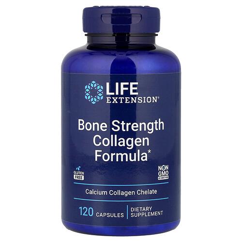 라이프 익스텐션 Life Extension, Bone Strength Collagen Formula, 캡슐 120정 상품 이미지