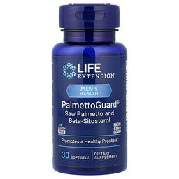 라이프 익스텐션 Life Extension, 남성 건강, PalmettoGuard®, 쏘팔메토 및 베타-시토스테롤, 소프트젤 30정