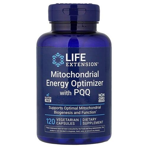 라이프 익스텐션 Life Extension, 미토콘드리아 에너지 옵티마이저, PQQ 함유, 베지 캡슐 120정 상품 이미지