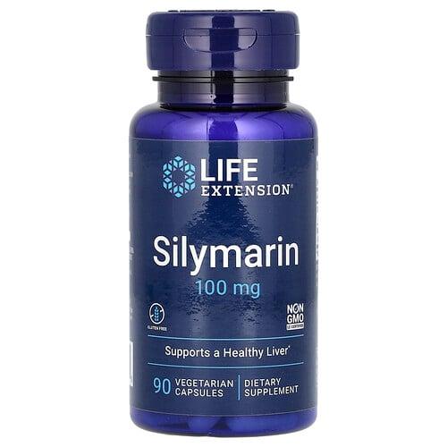 라이프 익스텐션 Life Extension, 실리마린, 100mg, 베지 캡슐 90정 상품 이미지