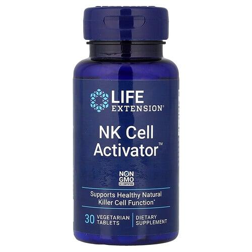 라이프 익스텐션 Life Extension, NK Cell Activator, 식물성 정제 30정(1정당 500mg)