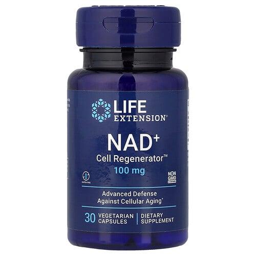 라이프 익스텐션 Life Extension, NAD+ Cell Regenerator, 100mg, 베지 캡슐 30정