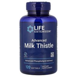 라이프 익스텐션 Life Extension, Advanced Milk Thistle, 소프트젤 120정