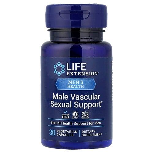 라이프 익스텐션 Life Extension, 남성 건강, 남성 혈관 섹슈얼 서포트, 베지 캡슐 30정
