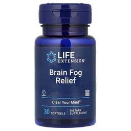 라이프 익스텐션 Life Extension, 브레인 포그 릴리프, 소프트젤 30정