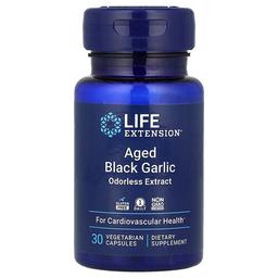 라이프 익스텐션 Life Extension, Aged Black Garlic, 베지 캡슐 30정(캡슐 1정당 500mg)