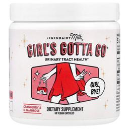 Legendairy Milk, Girl'sgotta Go™, 요로 건강, 베지 캡슐 60정