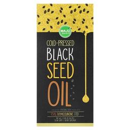 마주 슈퍼푸드 Maju Superfoods, 냉압착 블랙 씨오일, 60ml(2fl oz)