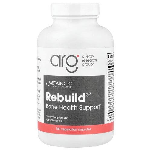 메타볼릭 메인테이넌스 Metabolic Maintenance, Rebuild®, 베지 캡슐 180정