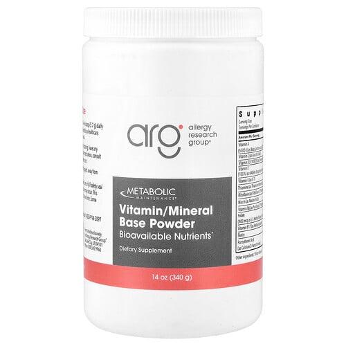 메타볼릭 메인테이넌스 Metabolic Maintenance, 비타민/미네랄 베이스 분말, 340g(14oz)