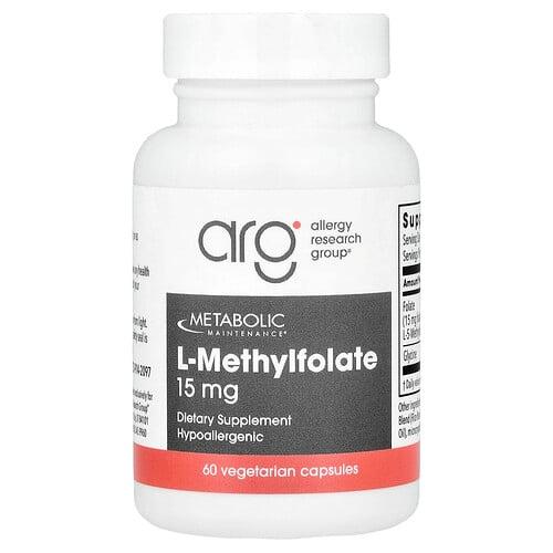 메타볼릭 메인테이넌스 Metabolic Maintenance, l-메틸엽산, 15mg, 베지 캡슐 60정 상품 이미지